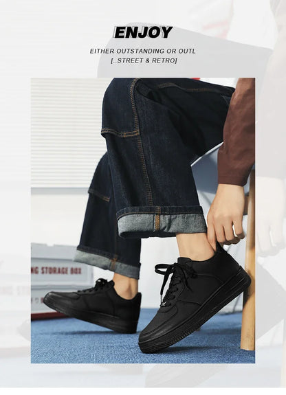 2025 printemps nouvelles chaussures pour hommes chaussures fines respirantes antidérapantes petites chaussures blanches tendance chaussures de course décontractées