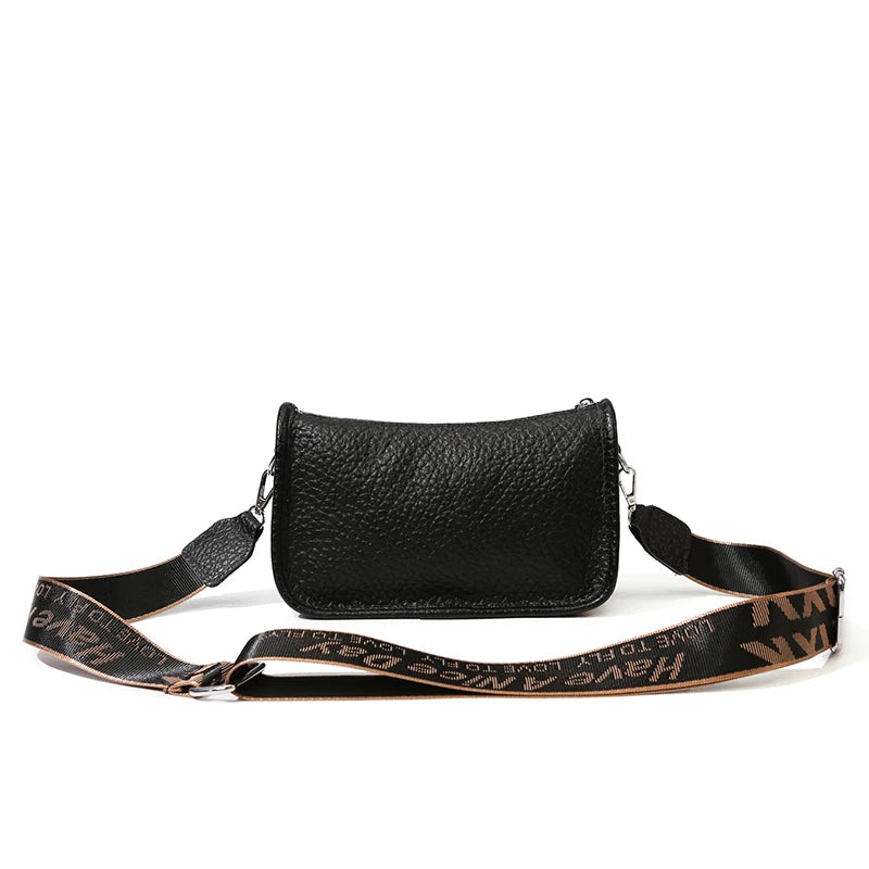 Sacs à bandoulière en cuir véritable de vache pour femmes, tendance 2023, sacs à main pour dames, sac à bandoulière en cuir souple, sacoche