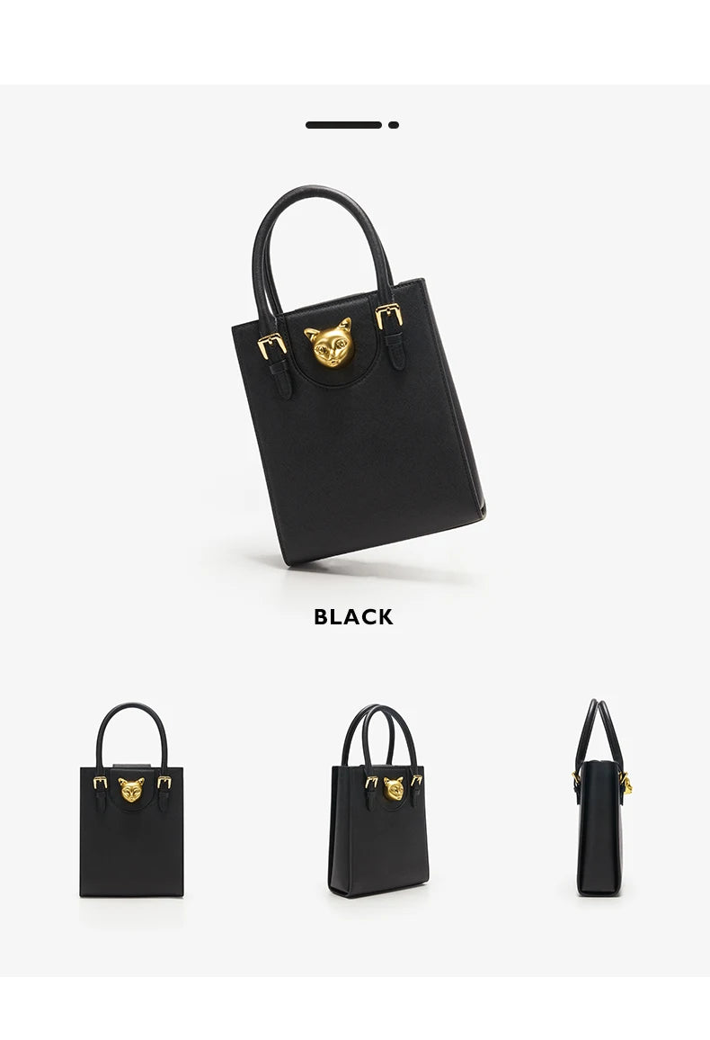 BAFELLI 2025 nouveau sac à main pour femmes chat marque de luxe concepteur STYLE ORIGINAL tendance épaule sacs décontractés MINI fourre-tout bandoulière