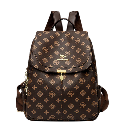 Sacs à Dos imprimés kangourou classiques Sac à Dos en Cuir Pu pour femmes Sac d'école à bandoulière pour mère Sacs à Dos Sac de transport A Dos