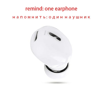 Écouteurs intra-auriculaires sans fil X9, Bluetooth 5.0, avec micro, casque d'écoute pour sport, pour Xiaomi, Huawei, son stéréo