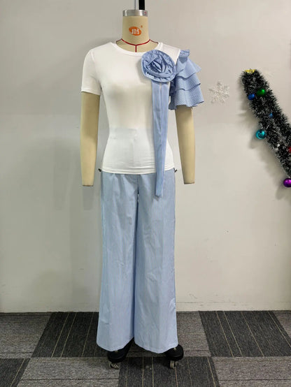 2 pièces femmes ensembles Dashiki africain nouveauté été automne correspondant ensembles deux pièces ensembles haut pantalon costumes tenues vêtements