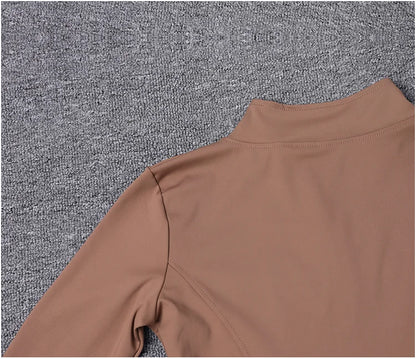 Veste de Sport pour femmes, chemise à manches longues, manteau d'entraînement, vêtements d'entraînement, de Yoga