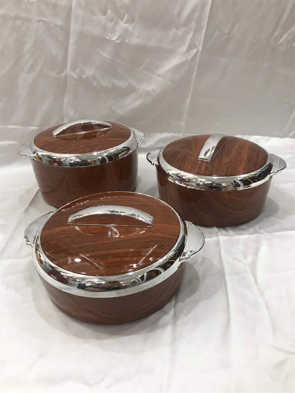 Ensemble de boîte à lunch pour aliments chauds et froids, marmite isotherme, chauffe-plats, mariage, fête de famille, événement du Ramadan, 1.5 L, 2/2 L, 3 pièces