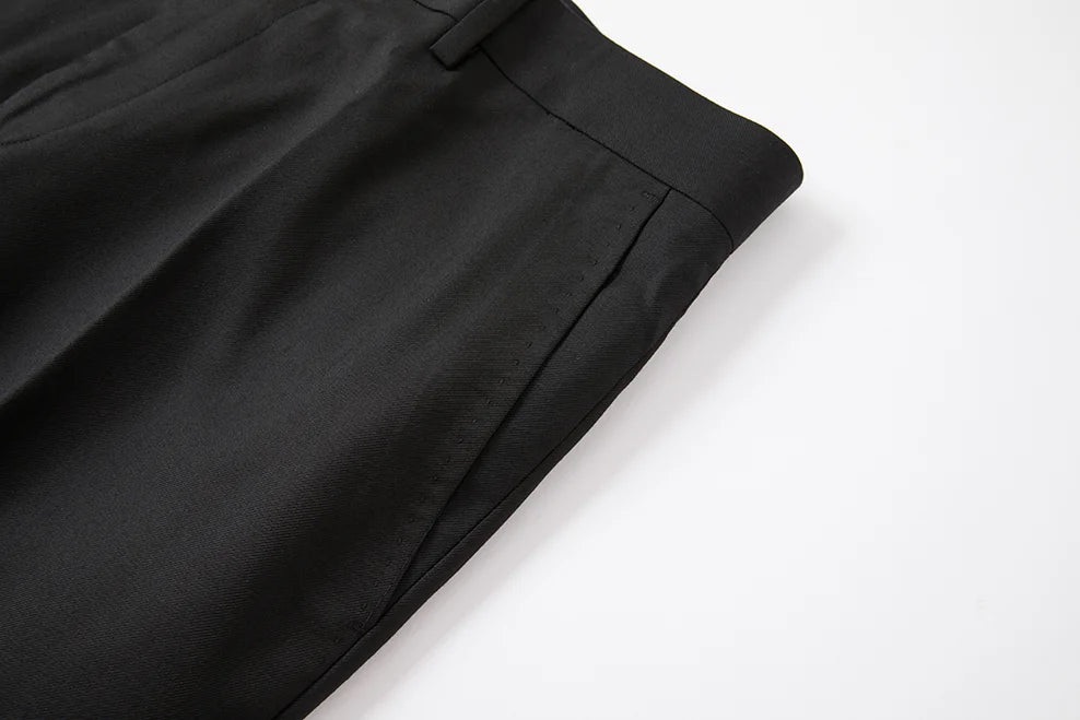 Costume vert 3 pièces pour hommes, veste de robe de soirée de mariage avec gilet et pantalon, ensembles Slim à la mode pour hommes, tissu Jacquard Beige, noir, bleu