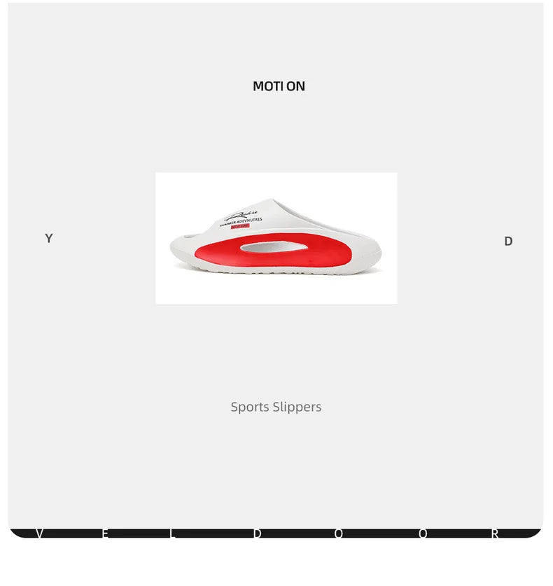 Pantoufles d'été pour hommes, semelle épaisse, douces, confortables, antidérapantes, respirantes, sandales de plage pour adolescents, garçons, chaussures de sport en plein air décontractées