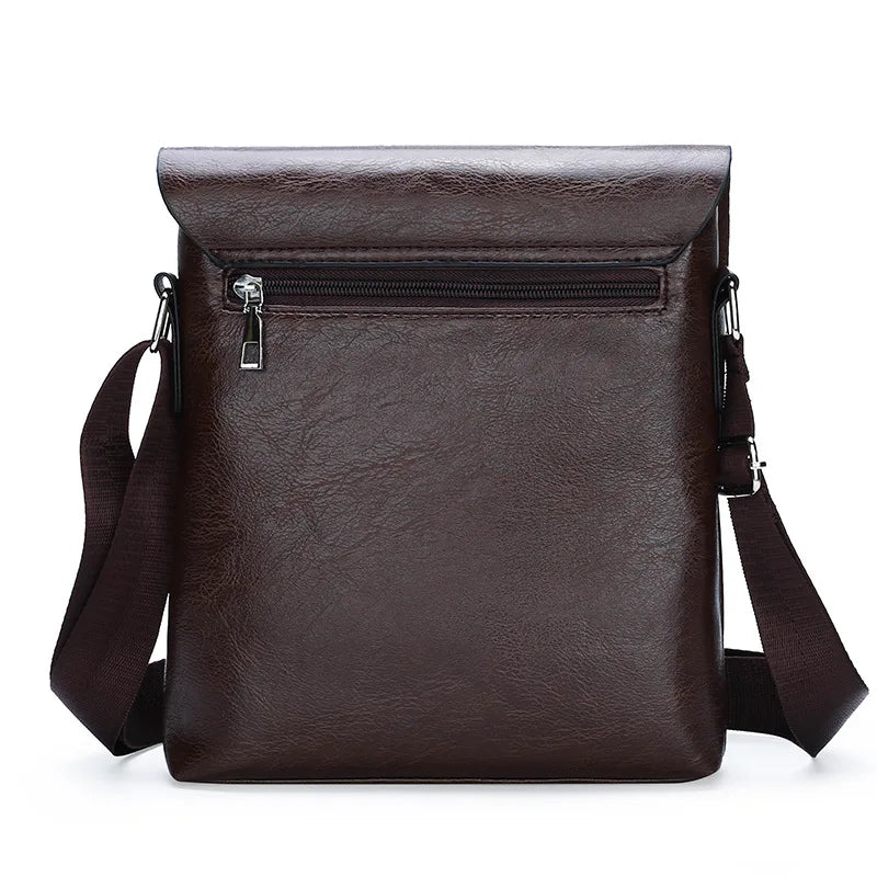 Marque de luxe Vintage sacs de messager hommes en cuir sac à bandoulière homme sac à main marron noir sac latéral affaires sac à bandoulière pour hommes