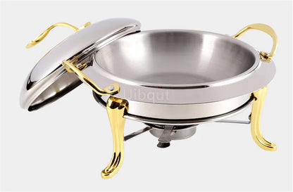 Pot à alcool en acier inoxydable, or sec, petit marmite, restaurant, hôtel, ménage commercial, shabu, pot à frire, réchaud de mariage