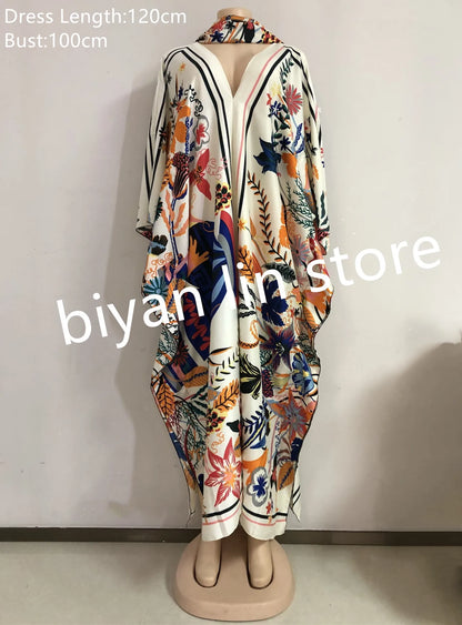 Robe col bateau longueur: 130cm buste: 130cm nouvelles robes de mode Bazin imprimé Dashiki femmes robes longues