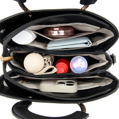 Sacs à main de luxe femmes sacs concepteur 3 couches en cuir souple épaule Sac à bandoulière dames grande capacité Shopping messager fourre-tout