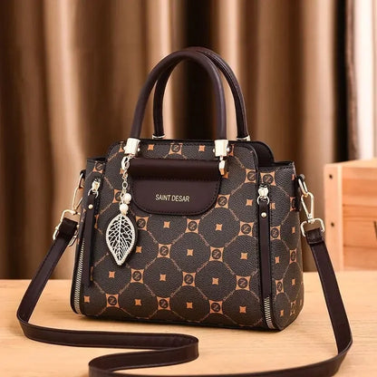 Sac à main à la mode de grande capacité pour femmes, petit sac à bandoulière pour dames et mères d'âge moyen