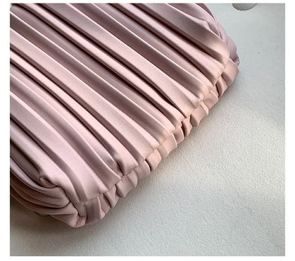 Mode d'été nouveau sac à bandoulière femmes PU simple épaule Mini sac de luxe polyvalent plissé décontracté petit sac carré