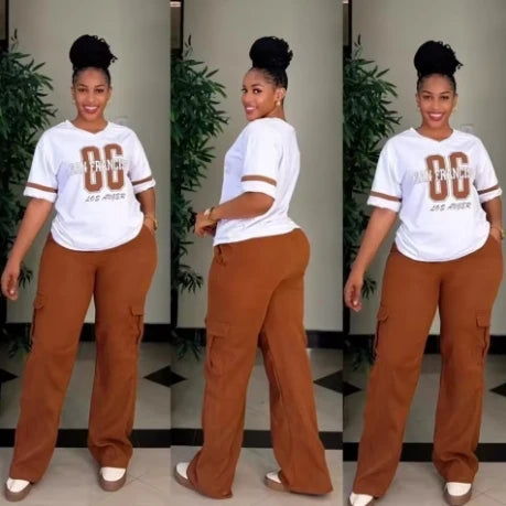 Ensemble dashiki en denim pour femmes, vêtements africains, nouvelle mode, haut à manches courtes et jeans moulants, tenue de soirée assortie pour dames, été, 2 pièces