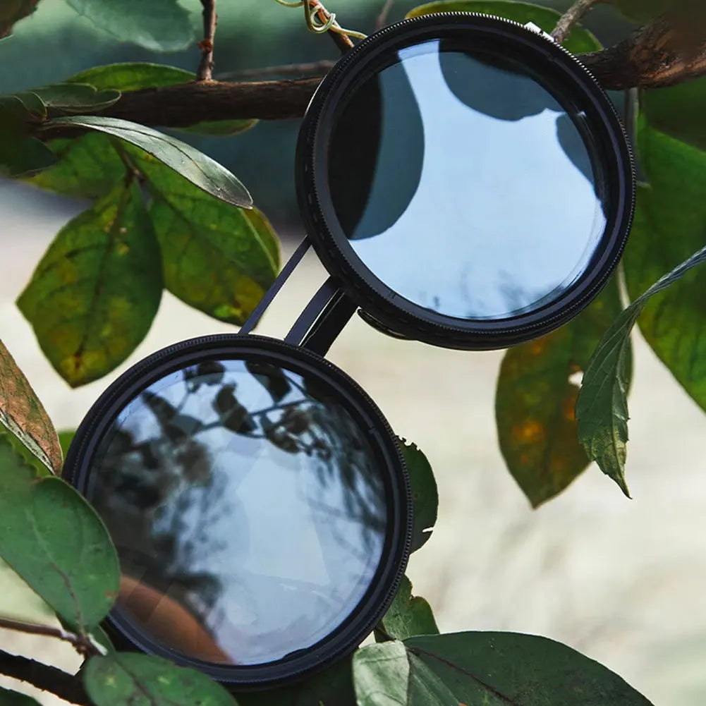 Lunettes de soleil à gradation réglable ND9, rétro Punk rondes pour hommes, pêche en plein air, polarisées UV400, pour la conduite et la pêche