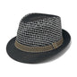 Nouveau chapeau Panama mode d'été Simple hommes et femmes à large bord femme Jazz haut-de-forme classique Gentleman chapeau de soleil hatsombrero hombre