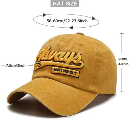 Casquette de Baseball en coton pour Sports de plein air, à la mode, pour femmes, décontractée, rétro, broderie, pour hommes, Hip Hop, rebond, chapeau à rabat