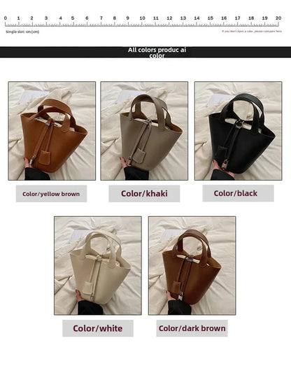 Sac à main en cuir PU pour femmes, Design Unique haut de gamme, offre spéciale de la saison, sac seau tendance, polyvalent à la mode, Si