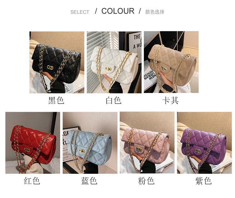 Sac à bandoulière carré Unique pour femmes, sacoche rétro minimaliste en cuir texturé, sac à main de luxe pour les déplacements et la soirée