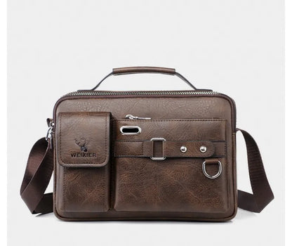 Sac à bandoulière en cuir PU pour hommes, sacs de poitrine imperméables, sacs de voyage, sacoches à la mode, offre spéciale