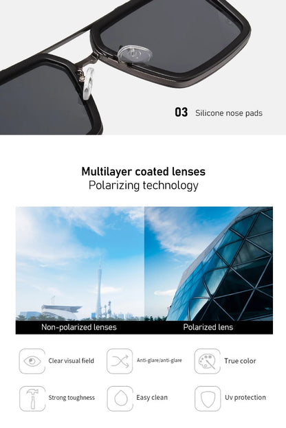 2025 Steam Punk lunettes De soleil rétro carré hommes femmes mode Double faisceau lunettes unisexe cadre en métal nuances à la mode Oculos De Sol