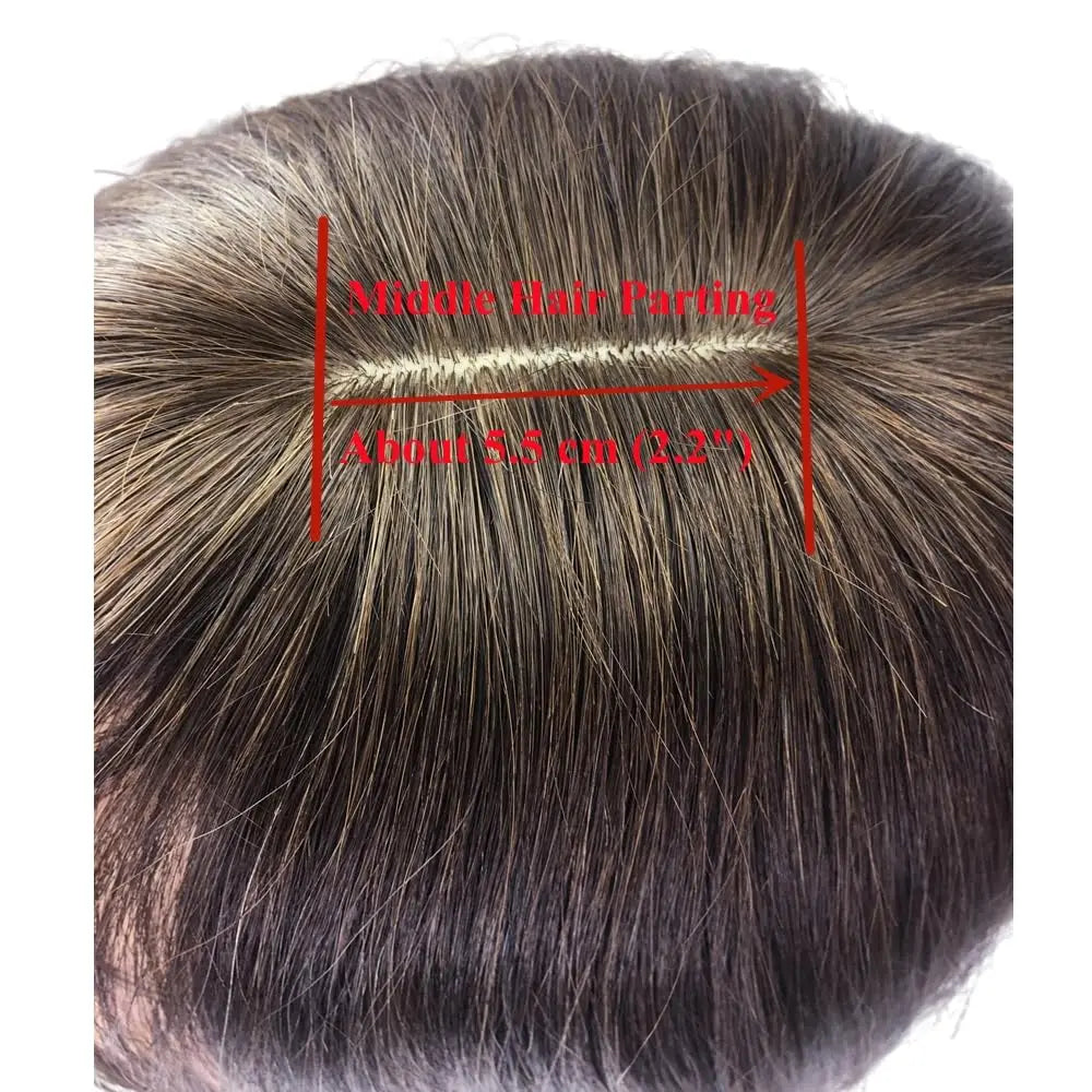 Cheveux humains Toppers pour femmes 10x11 cm dentelle PU Base toupet Topper vrais cheveux humains Clips dans les postiches couverture blanc chauve cheveux