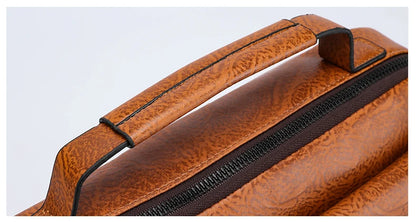 Sacs de messager de marque kangourou de luxe hommes en cuir sac à bandoulière décontracté pour hommes marron noir sac à bandoulière d'affaires sac à main masculin