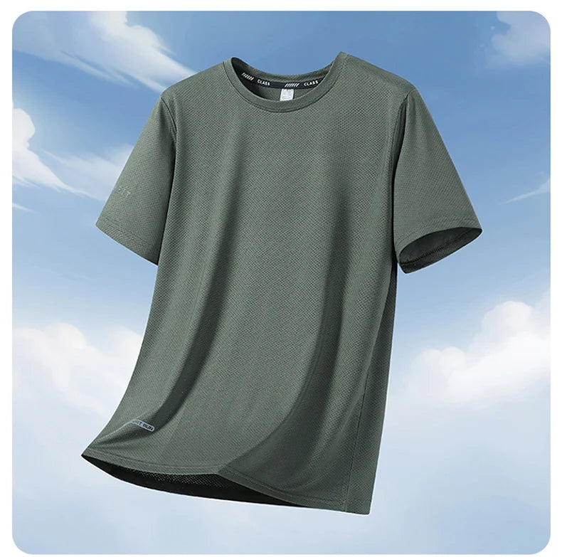 T-shirt homme 12xl 11xl 10xl t-shirts populaires grande taille 110-175kg 5XL 6XL 7XL grande taille Spandex col rond manches courtes surdimensionné hauts