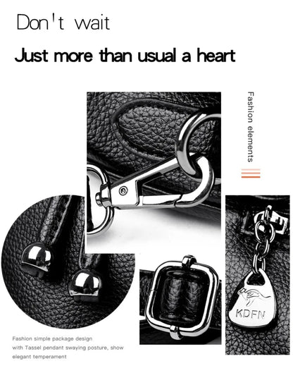 2024 véritable mode 3 couches de luxe femmes sacs concepteur de haute qualité en cuir souple sac à bandoulière sacs à bandoulière pour les femmes