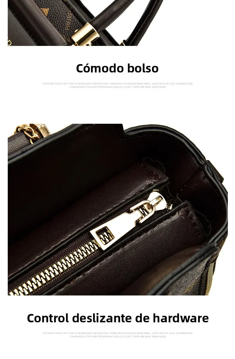 Sli Red Valley – sac à main tendance en cuir PU souple pour femmes, sac à bandoulière en matériau de qualité, grande capacité