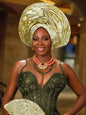 Turban africain nigérian, Bonnet Hijab Auto Gele, couvre-chef déjà fabriqué Sego Gele, bandeau pour fête de mariage