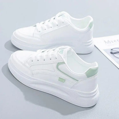 Chaussures de tennis à plateforme respirante pour femmes, chaussures de course blanches, baskets décontractées pour femmes, mode d'hiver, nouveau