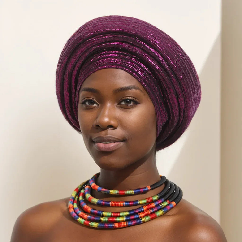 Cravate de sauna africaine, casquettes de documents solides, chapeaux de soirée, tenues musulmanes, chapeau turban, mode d'été et d'automne