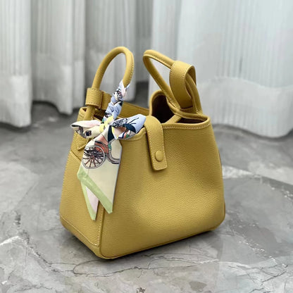 Sac seau en cuir de grande capacité pour femmes, Design de luxe, sacs à main en cuir de vache de haute qualité, sac de dîner élégant haut de gamme pour dames