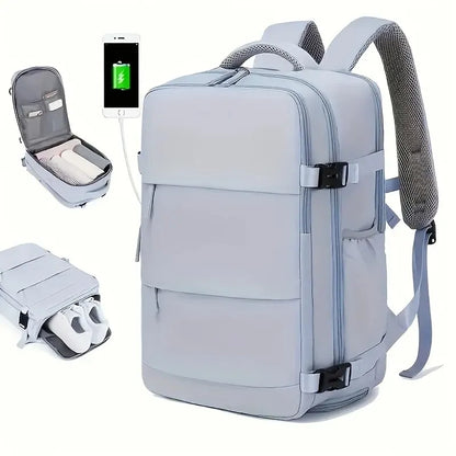 Sac à dos de voyage multifonction avec rangement pour chaussures, sac à bagages multicouche, grande capacité, 150