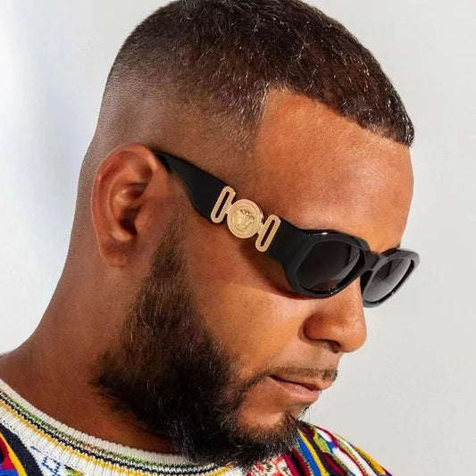 Petites lunettes De soleil rectangulaires hommes femmes lunettes De soleil carrées nuances De voyage Vintage UV400 Gafas De Sol été ombrage lunettes