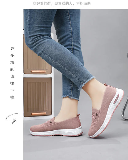 Chaussures d'été pour femmes, nouvelle mode, chaussures décontractées, respirantes, confortables, chaussures de sport pour femmes