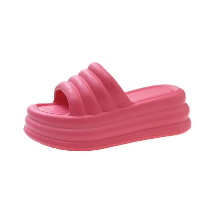 Smile Pop femmes tongs Super semelle épaisse sandales souples pour les femmes intérieur maison mode décontracté femmes pantoufles EVA chaussures plates confortables