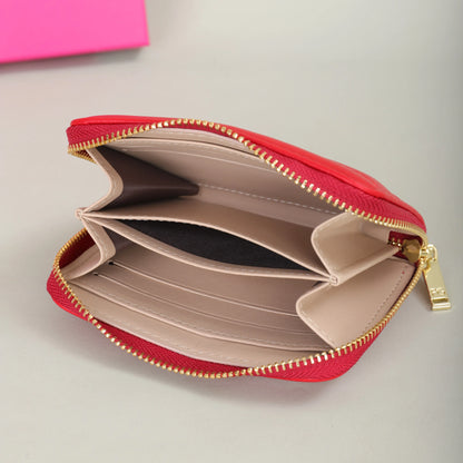 PG PATSY GARIS mode classique rétro hommes et femmes portefeuille universel lettre imprimé Portable sac de carte zéro portefeuille