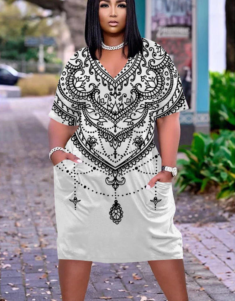 Mode native robes mi-longues femmes bohème fête robe de soirée femmes mode robe africaine femme lettre Sexy robe d'été mince