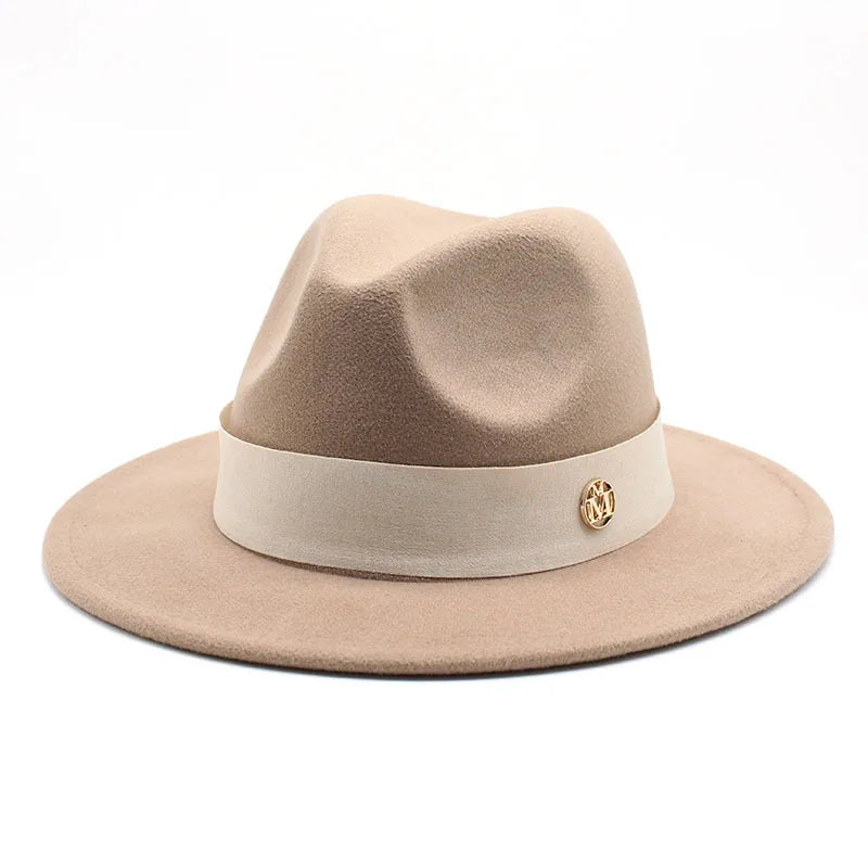 Nouveau chapeau Fedora pour femmes hiver élégant mode formelle mariage décorer église casquette Panama fête Jazz chapeau chapeau femme