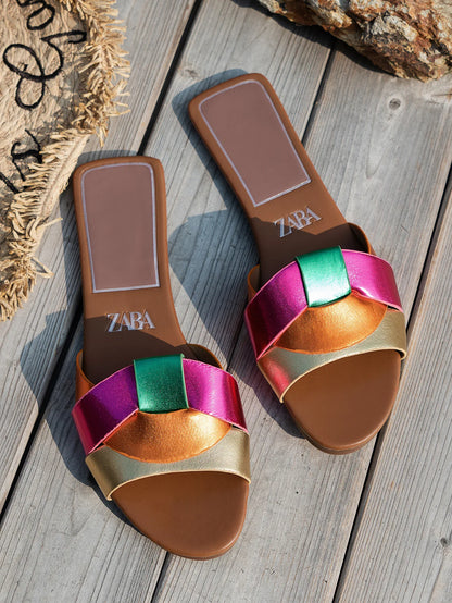 Offre spéciale femmes pantoufles à talons bas pantoufles confortables Sexy croix Peep orteil chaussures de luxe en plein air plage femmes respirabilité chaussures