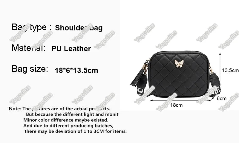 Sacs à bandoulière couleur Hit pour femmes, sacoches en cuir PU, petit sac à main à large sangle