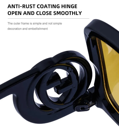 Nouvelles lunettes de soleil pour femmes rétro mode lunettes de soleil polygonales épissage couleur bloquée lunettes Design de luxe Uv400