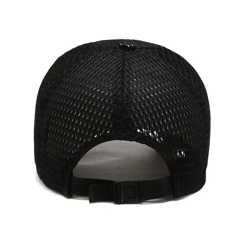Printemps et été nouveau chapeau en maille hommes automne et hiver casquette coréenne marée chapeau chapeau en plein air décontracté mode parasol casquette de Baseball