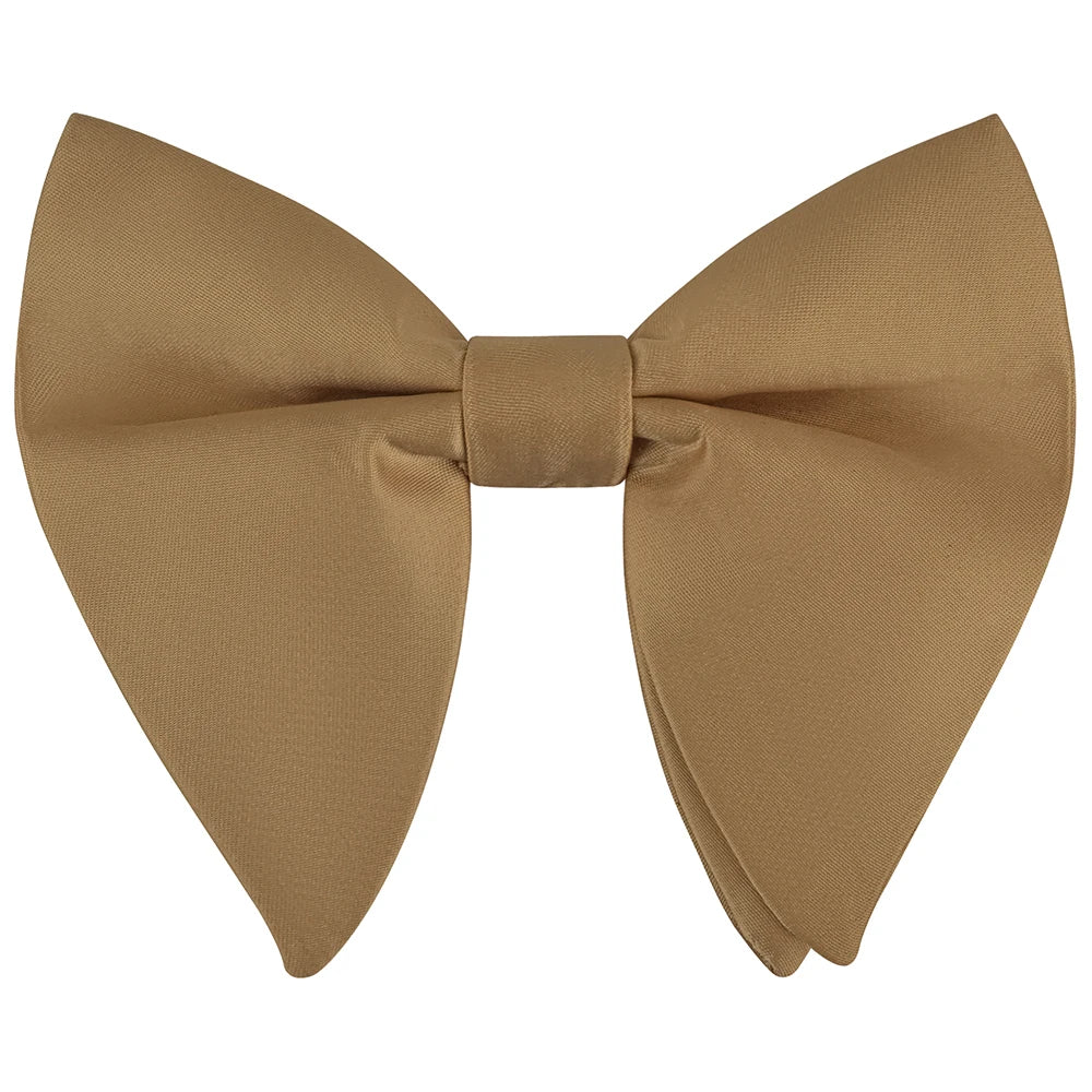 GUSLESON mode rose Champagne bleu solide noeud papillon pour hommes classique grand noeud papillon pour fête de mariage nœud papillon adulte hommes cravate