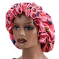 Bonnet de cheveux minimaliste Double couche en Satin, 1 pièce, bonnets de sommeil pouvant être portées des deux côtés, casquette polyvalente pour hommes/femmes