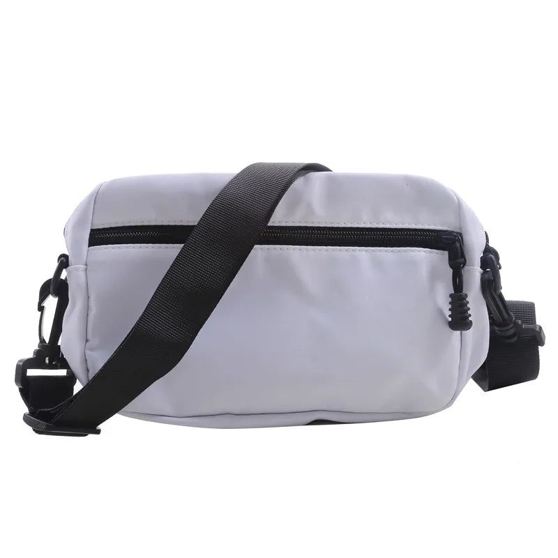 Sacs à bandoulière unisexes pour hommes et femmes, décontractés, mode couleur unie, sac à bandoulière pour Couple, sacoche en Nylon de bonne qualité, sacs à main