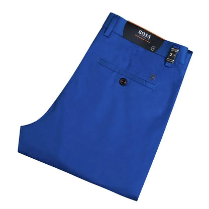 Pantalon décontracté en coton pour homme, jean droit, jean classique multicolore, mode d'affaires, confortable, printemps, été, nouveau, 2024