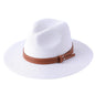 56-58-59-60CM nouveau chapeau de paille de forme souple Panama naturel été femmes/hommes casquette de soleil de plage à large bord Protection UV chapeau Fedora