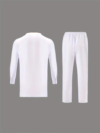 2 pièces hommes africains caftan tenues été mode afrique vêtements dashiki survêtement robe de soirée robe africaine 2025